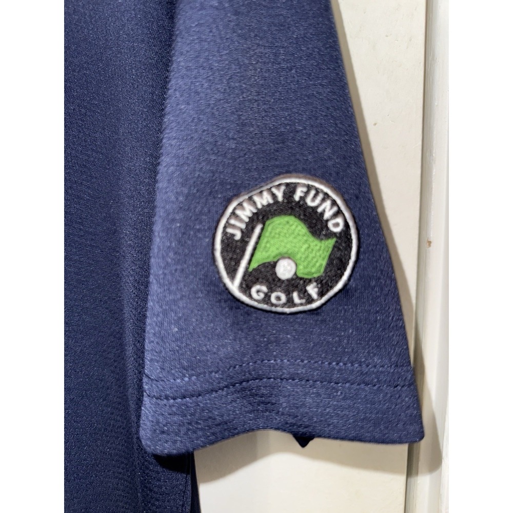 Men's Callaway Navy Blue Button Polo XL - Picture 2 of 2